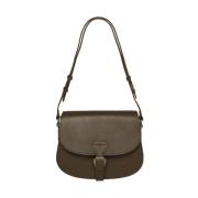 Flâneur bruin-taupe handtas Ines De La Fressange Paris , Green , Dames