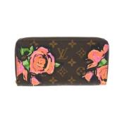 Pre-owned Leather wallets Louis Vuitton Vintage , Multicolor , Dames