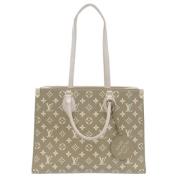 Pre-owned Canvas louis-vuitton-bags Louis Vuitton Vintage , Green , Da...