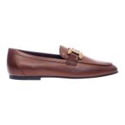 Stijlvolle leren mocassins Cognac Tod's , Brown , Dames