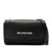 Pre-owned Leather balenciaga-bags Balenciaga Vintage , Black , Dames