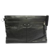 Pre-owned Leather balenciaga-bags Balenciaga Vintage , Black , Heren