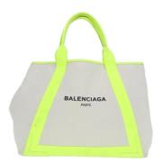 Pre-owned Canvas balenciaga-bags Balenciaga Vintage , White , Dames