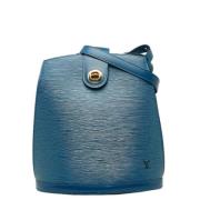 Pre-owned Leather louis-vuitton-bags Louis Vuitton Vintage , Blue , Da...