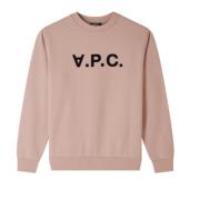 Velours Unisex Sweater A.p.c. , Pink , Heren