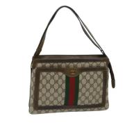 Pre-owned Canvas gucci-bags Gucci Vintage , Brown , Dames