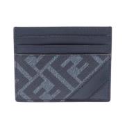 Pre-owned Canvas wallets Fendi Vintage , Blue , Dames