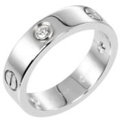 Pre-owned Metal rings Cartier Vintage , Gray , Heren