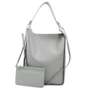 Pre-owned Leather balenciaga-bags Balenciaga Vintage , Gray , Dames