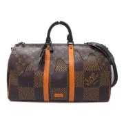 Pre-owned Canvas louis-vuitton-bags Louis Vuitton Vintage , Brown , Da...