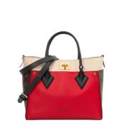 Pre-owned Canvas louis-vuitton-bags Louis Vuitton Vintage , Red , Dame...