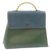 Pre-owned Leather handbags Loewe Pre-owned , Green , Dames