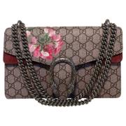 Pre-owned Suede gucci-bags Gucci Vintage , Multicolor , Dames