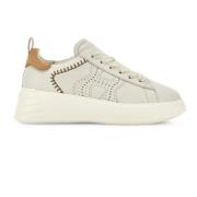 Rebel Sneakers met Extralight Zool Hogan , Beige , Dames