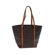 Pre-owned Canvas louis-vuitton-bags Louis Vuitton Vintage , Brown , Da...