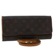 Pre-owned Canvas louis-vuitton-bags Louis Vuitton Vintage , Brown , Da...