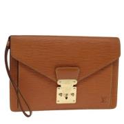 Pre-owned Leather louis-vuitton-bags Louis Vuitton Vintage , Brown , D...