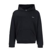 Zwarte Logo Hoodie Sweaters Coperni , Black , Heren