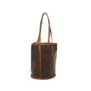 Pre-owned Canvas louis-vuitton-bags Louis Vuitton Vintage , Brown , Da...