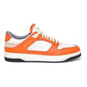 Leren Sneak-Air sneaker voor heren Santoni , Orange , Heren