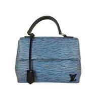 Pre-owned Leather louis-vuitton-bags Louis Vuitton Vintage , Blue , Da...