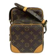 Pre-owned Fabric louis-vuitton-bags Louis Vuitton Vintage , Brown , Da...