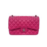 Pre-owned Fabric crossbody-bags Chanel Vintage , Pink , Dames