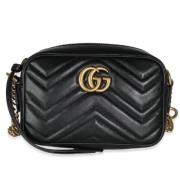 Pre-owned Leather gucci-bags Gucci Vintage , Black , Dames