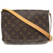 Pre-owned Fabric louis-vuitton-bags Louis Vuitton Vintage , Brown , Da...