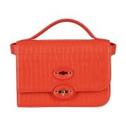 Stijlvolle Cayman Crossbody Tas Zanellato , Red , Dames