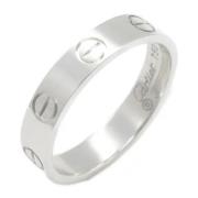 Pre-owned Silver rings Cartier Vintage , Gray , Dames