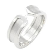 Pre-owned Silver rings Cartier Vintage , Gray , Dames