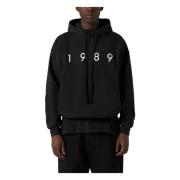 Hoodie met capuchon 1989 Studio , Black , Heren