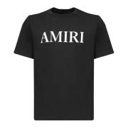 Zwarte T-shirt voor mannen Amiri , Black , Heren