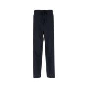 Zijden Navy Blauwe Pyjamabroek Maison Margiela , Blue , Heren