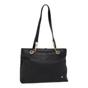 Pre-owned Leather totes Bally Pre-owned , Black , Dames