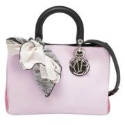 Pre-owned Leather dior-bags Dior Vintage , Pink , Dames