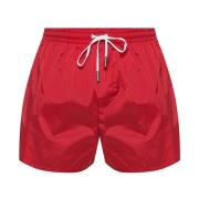 Logo zwemshorts Dsquared2 , Red , Heren