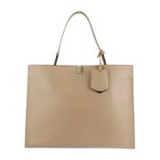 Pre-owned Leather balenciaga-bags Balenciaga Vintage , Beige , Dames