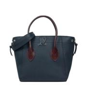 Pre-owned Leather louis-vuitton-bags Louis Vuitton Vintage , Blue , Da...