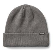 Geribbelde gebreide beanie - Volcanic Ash Samsøe Samsøe , Gray , Dames