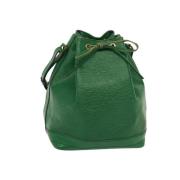 Pre-owned Leather louis-vuitton-bags Louis Vuitton Vintage , Green , D...