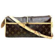 Pre-owned Fabric shoulder-bags Louis Vuitton Vintage , Brown , Dames