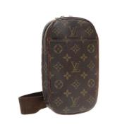 Pre-owned Canvas louis-vuitton-bags Louis Vuitton Vintage , Brown , Da...