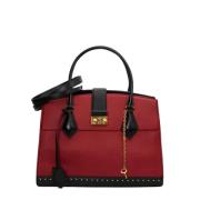 Pre-owned Leather louis-vuitton-bags Louis Vuitton Vintage , Red , Dam...