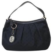 Pre-owned Canvas gucci-bags Gucci Vintage , Black , Dames