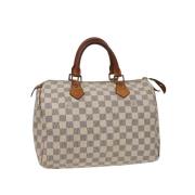 Pre-owned Canvas louis-vuitton-bags Louis Vuitton Vintage , Beige , Da...