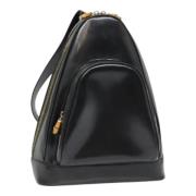 Pre-owned Leather crossbody-bags Gucci Vintage , Black , Dames