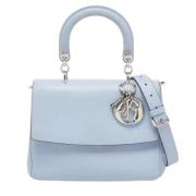 Pre-owned Leather dior-bags Dior Vintage , Blue , Dames