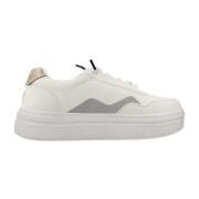 Metallic Lift Sneakers Hey Dude , White , Dames